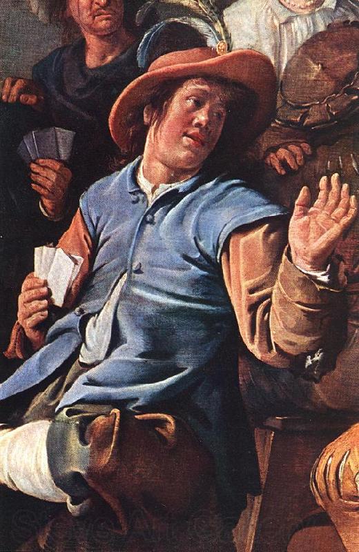 MOLENAER, Jan Miense The Denying of Peter (detail) ag Norge oil painting art